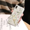 Hot Mobile Phone Accessories Epoxy Small Flower TPU Back Phone Case for iPhone 6 6s 7 8 Plus