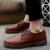 Import hot sale cow leather upper  rubber outsole not grind feet men genuine leather dress men office leather shoes from China