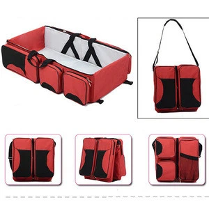 Hot Sale Diaper Bag Multi-Purpose Travel Carry Fold Baby Travel Bag