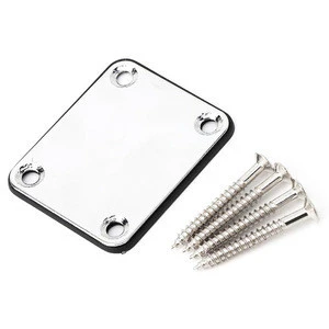 Hot Sale Guitar Neck Joint Board Neck Plate Guitar w/4 Screws for Electric Guitar parts