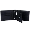 Hot sale high-end business men wallet with battery power bank leather card holder pouch