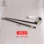 Hot sale high end reusable gold/silver alloy chop sticks, luxury Chinese black pps fiberglass alloy chopsticks for restaurant