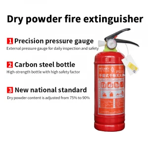 Hot sale low price portable dry  powder car  fire extinguisher 4kg fire rescue