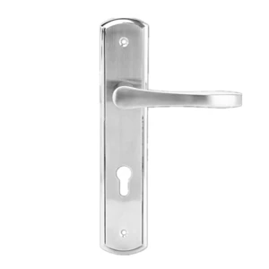 Hot sale stainless steel door handle with plate