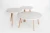 Import Hot sale Wooden round  coffee table side table from China