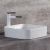 Import Hot Sales Above Counter Top Sanitary Ware Porcelain Washbasin Vessel Sinks from China