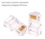 Hot Sales Good Quality China Factory RJ45 Connector For Cat5e