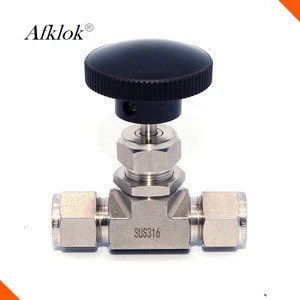 Hot Seller Ss316 Electroplated pipe  Needle Valve