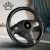 Import hot selling Car Accessories DIY handmade black Beige Brown Car interior accessories Cowhide Genuine Leather Steering Wheel Cover from China