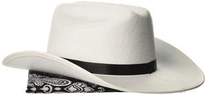 hot selling children wool felt cowboy hats for western cowboys