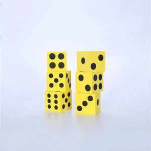 Hot selling custom color dice learning resources educational toys