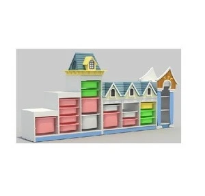 Hot Selling Fireproof Board Toys Storage Box Children Furniture Cabinet