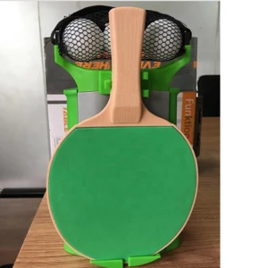Hot Selling Portable table tennis set, Complete Portable Ping-Pong Set Includes Ping-Pong Paddles, Balls, and Net for indoor