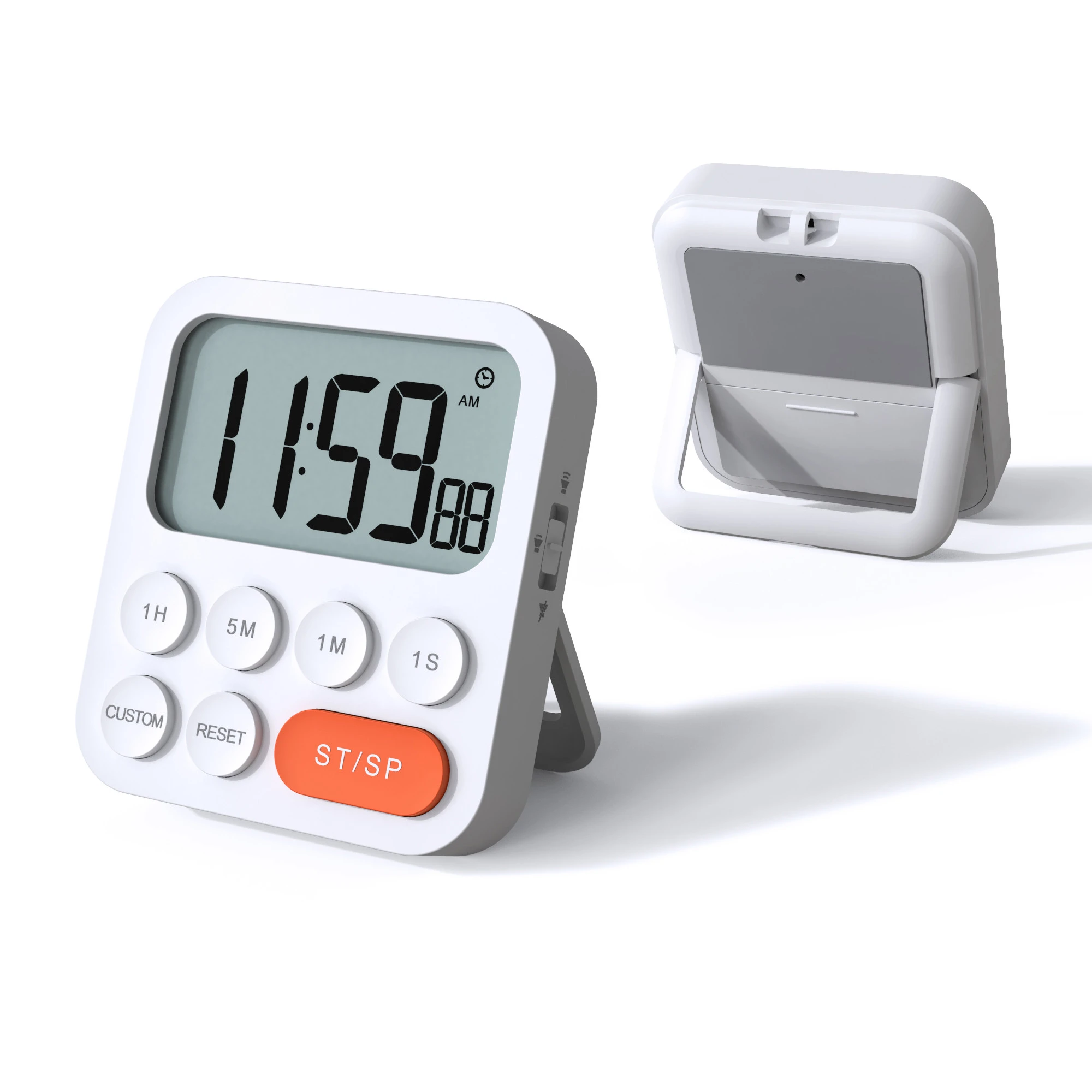 Hot Small Digital Kitchen Cooking Magnet Count Up Down Electronic Timer with Alarm Clock