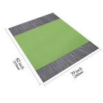 Hottest-sell lightweight Compact  Mat for camping Portable Waterproof Picnic Pocket Blanket Sand Proof Beach Blanket