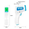 Household Medical Device Touchless Thermometer Forehead Thermometer with Fever Alarm and Memory Function Temperature Gun