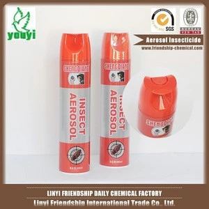 Household pest control aerosol insecticide spray for killing mosquitos