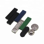 Household sundries Customized plastic magnetic name badge tag with cheap price for clothing