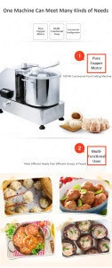 HR6/9/12 Electric Vegetable Cutter Stainless Steel Food Cutter Machine Professional vegetable slicer cutter Food Processor