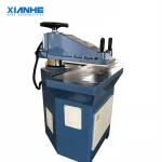 hydraulic eva men slipper swing arm making cutting machine for foam sandal