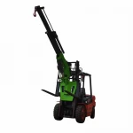 hydraulic small 6ton crane forklift jib extension attachment