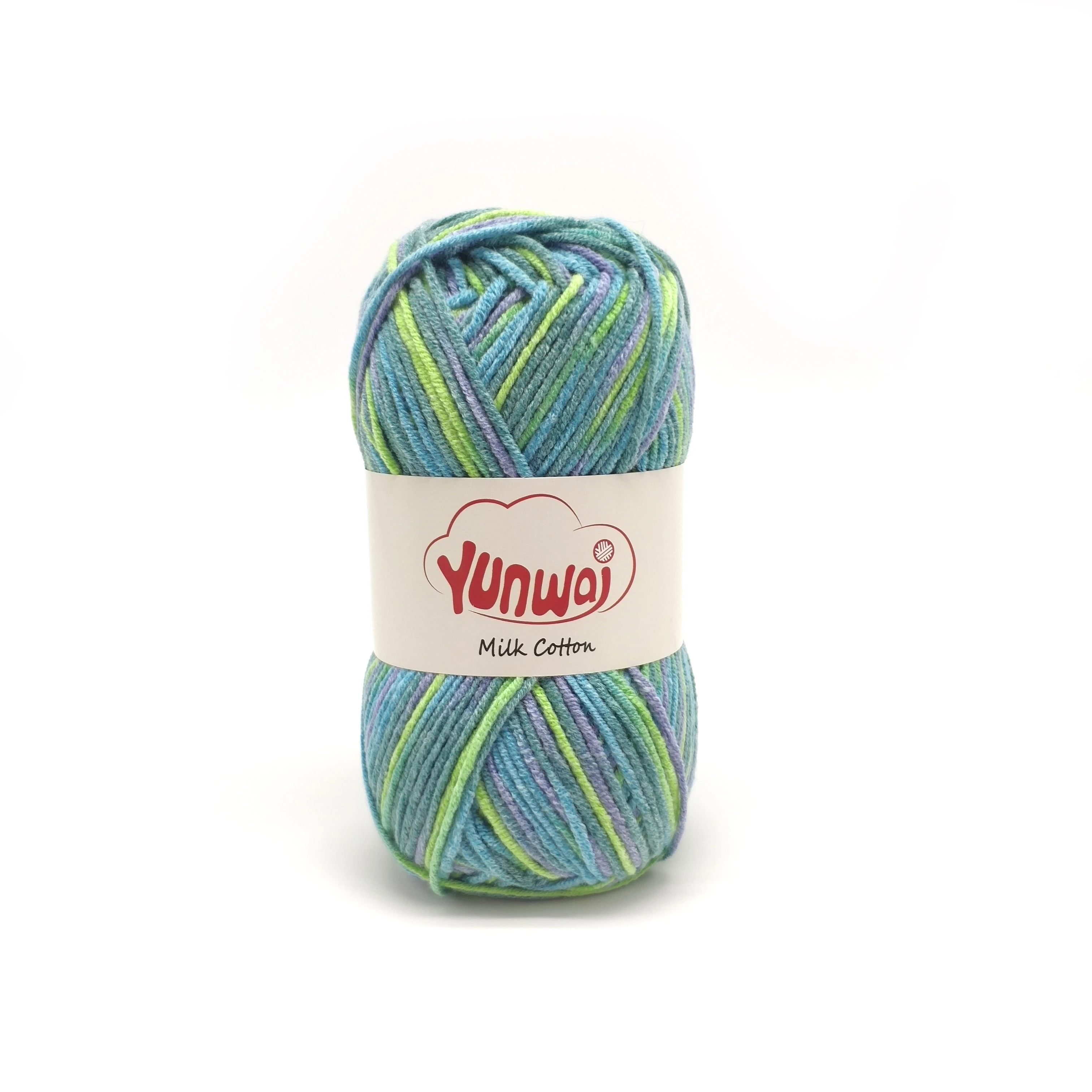 In Stock  Cotton /Acrylic Blend Yarn Milk Cotton Yarn For Crochet Yarn