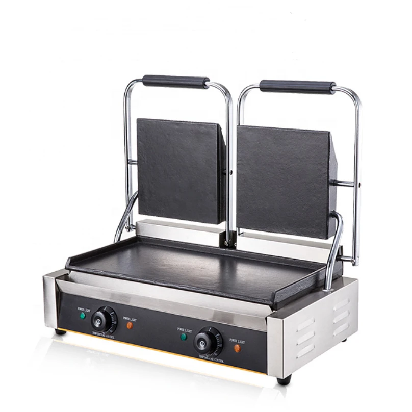 Industrial Barbecue Equipment Sandwich Press Panini Grill  Electric Sandwich Maker For Restaurant