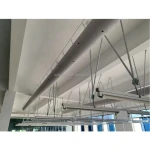 Industrial Design Style Lightweight Fabric Air Duct HVAC Systems Customized Shapes Colors 10m Air Duct Bag Restaurants Factories