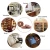 Import Inspring manufacturer aromatic red cedar wood ring cedar rings clothes protector cedar ball storage accessories from China