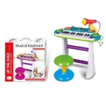 Interesting Education Musical Play Set Kids Keyboard Toy Electronic Organ with microphone
