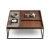 Import Internet Sensation coffee table industrial style square furniture from China