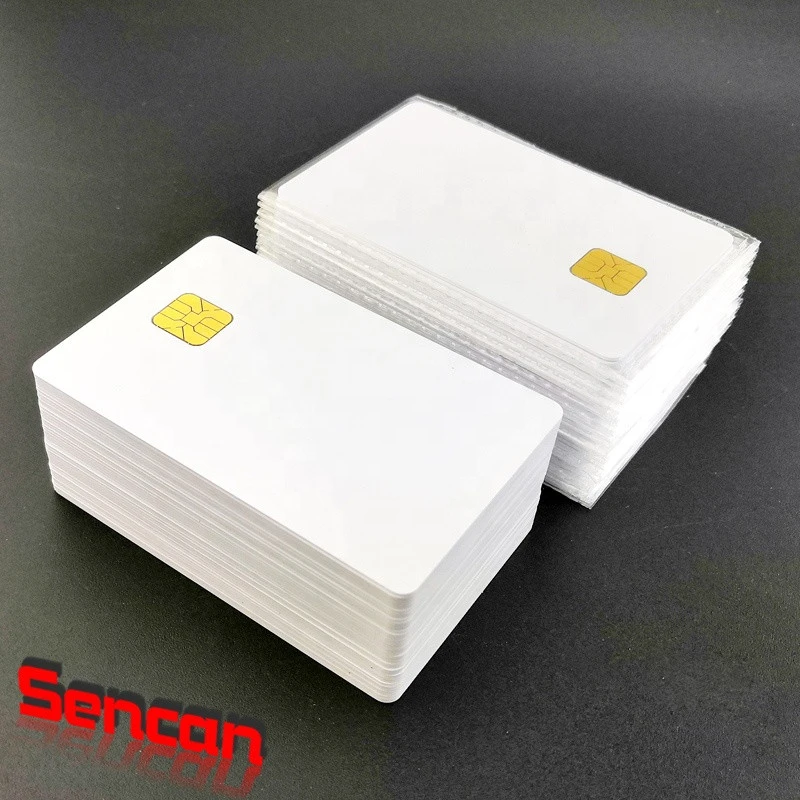ISO7810/7811 SLE4442/5542/4428/5528 contact smart card for access control