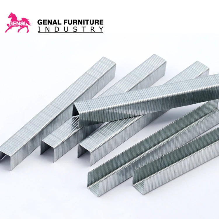 J series pneumatic nail  hardware  wholesale sofa metal 1010j staples