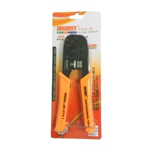 JAKEMY JM-CT4-1 Reliable quality Multi-purpose DIY repair hand tool network crimping pliers,electric crimping tool