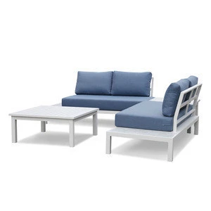 JB3084 Luxury Aluminum Outdoor Furniture Sofa Set Modern Patio Outdoor Sofas