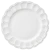 Import JC Royal Design Ceramic White Embossed Wedding Dinnerware Set from China