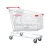 Import KAIJIA 210 Liters Large Capacity Four Wheel American Chrome Plated Supermarket Shopping Trolley Cart from China
