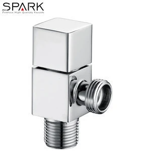 Kaiping bathroom toilet chrome plated brass angle valve