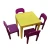 Import Kids Table And Chair Set Kindergarten Furniture Kids Study Table And Chair Set from China