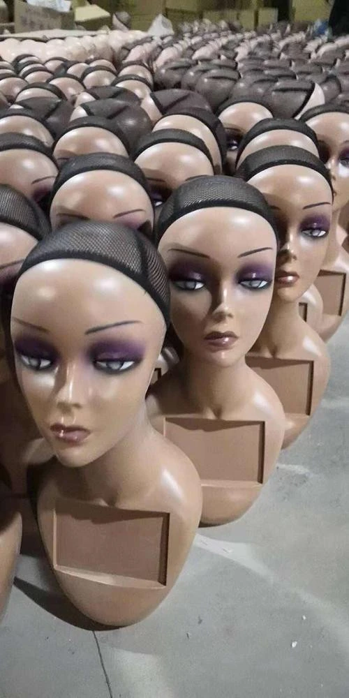 KIKI NEWGAIN Wholesale Display Heads Wig Female Adjustable Display Model Mannequin Head