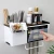 Import kitchen double layers seasoning dispenser box multi function plastic condiment bottle mix tool holder from China