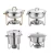 Import Kitchen Hotel Equipment Round Chafing Dish Buffet Catering  Round Food Warmer from China