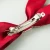 Import Korean version of the bow hairpin ins fabric rhinestone spring clip inlaid alloy bee hair ornament from China