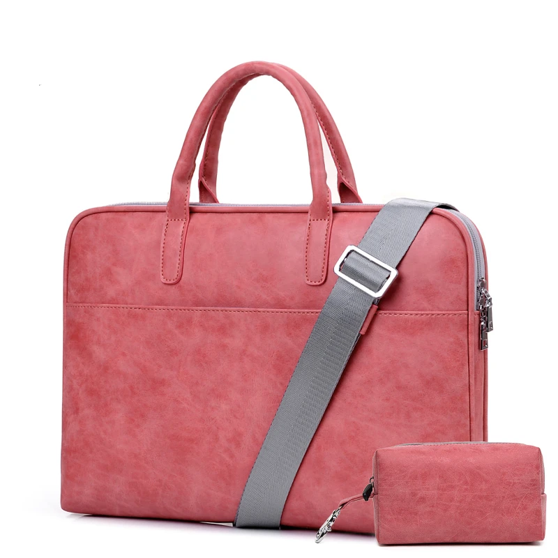 Lady style business bag briefcase girls trendy laptop bag