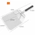 Import Large Homemade Home Premium  Foldable PP+TPR Handle Aluminum Paddle Metal Pizza Peel Shovel with cutter from China