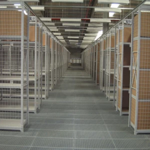 larger capacity steel mezzanine floor rack for warehouse storage