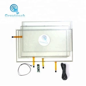 lcd shakeproof 15-inch 5-wire resistive spare parts tablet/pos touch screen monitor