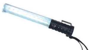 LED 5-Stage Safety Baton White/Red/Blue