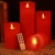 Import LED Candle light/led pillar candles with timer/led pillar light usa taobao agent from China