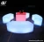 Import LED color change table dinning glow chair LED restaurant sets from China